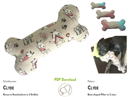 CLYDE bone cushion